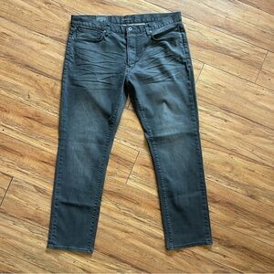 NEW JHON VARVATOS USA Classic Straight Grey Jeans Men Size  38